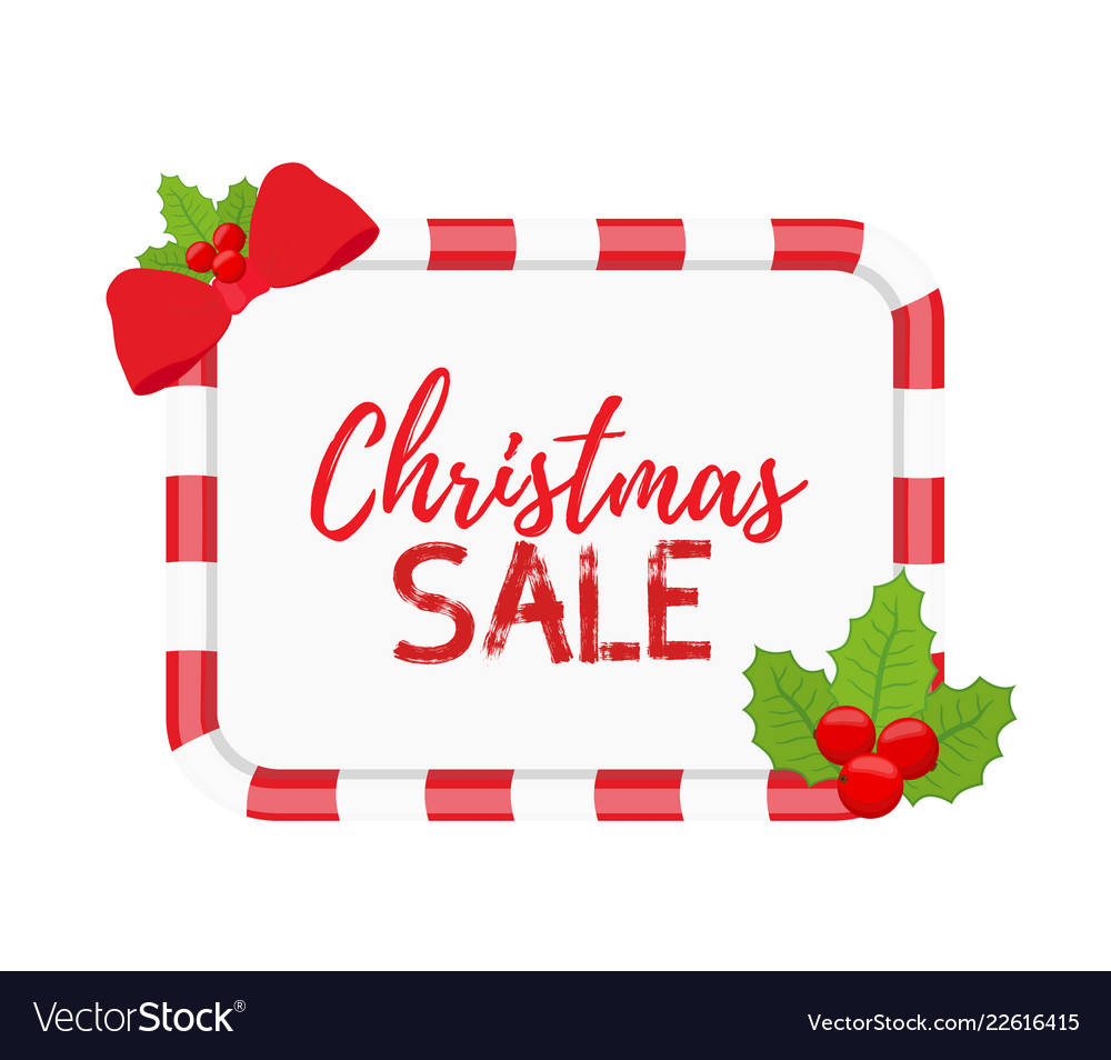 Christmas banners for sale with holly