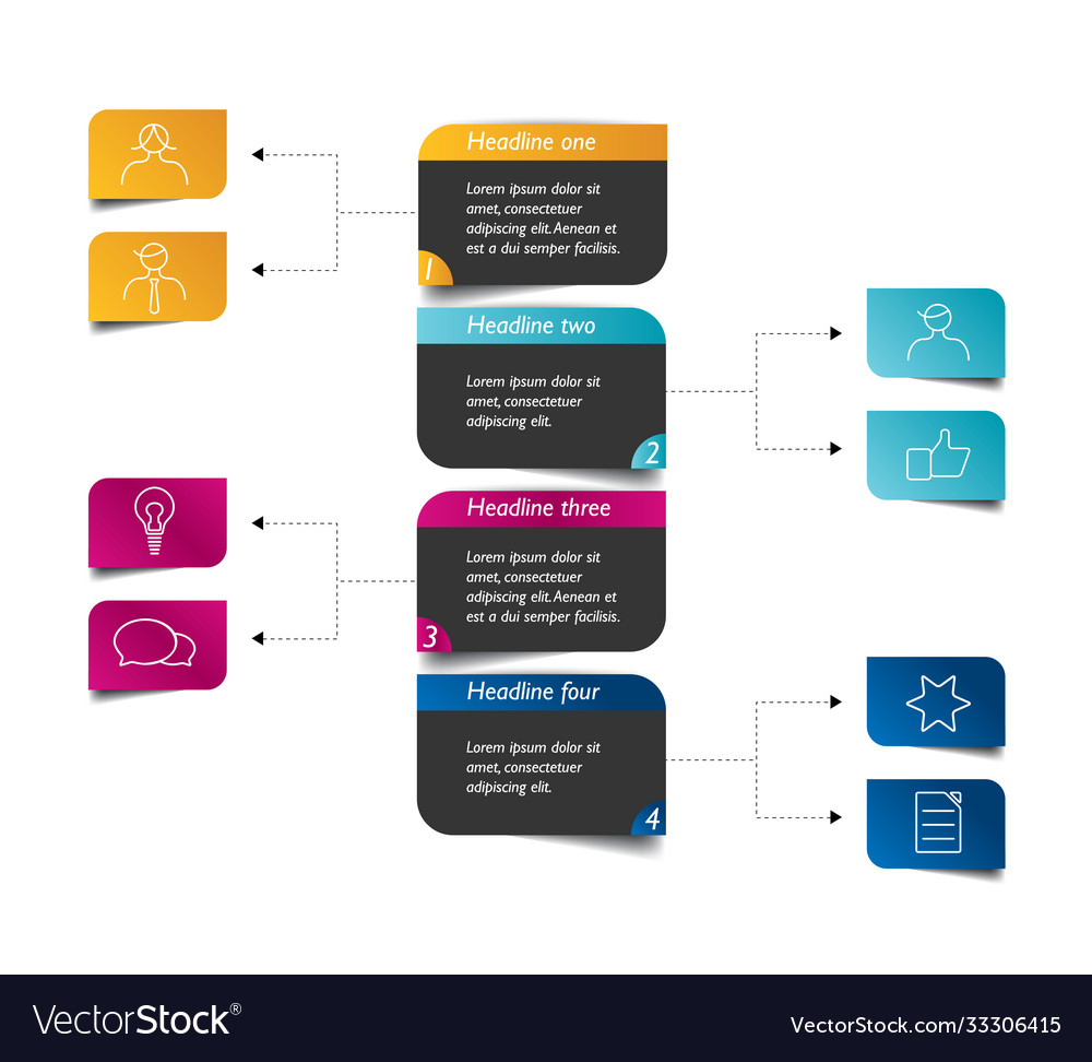 Flowchart diagram scheme infographic element vector image Flowchart diagram scheme infographic element