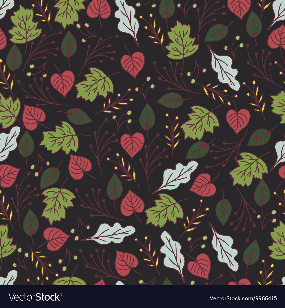 Hand Drawn Floral Seamless Pattern