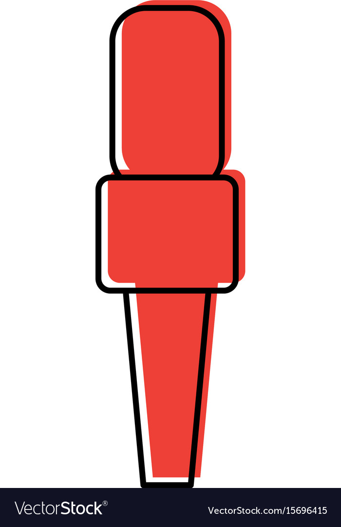 Microphone communication device icon
