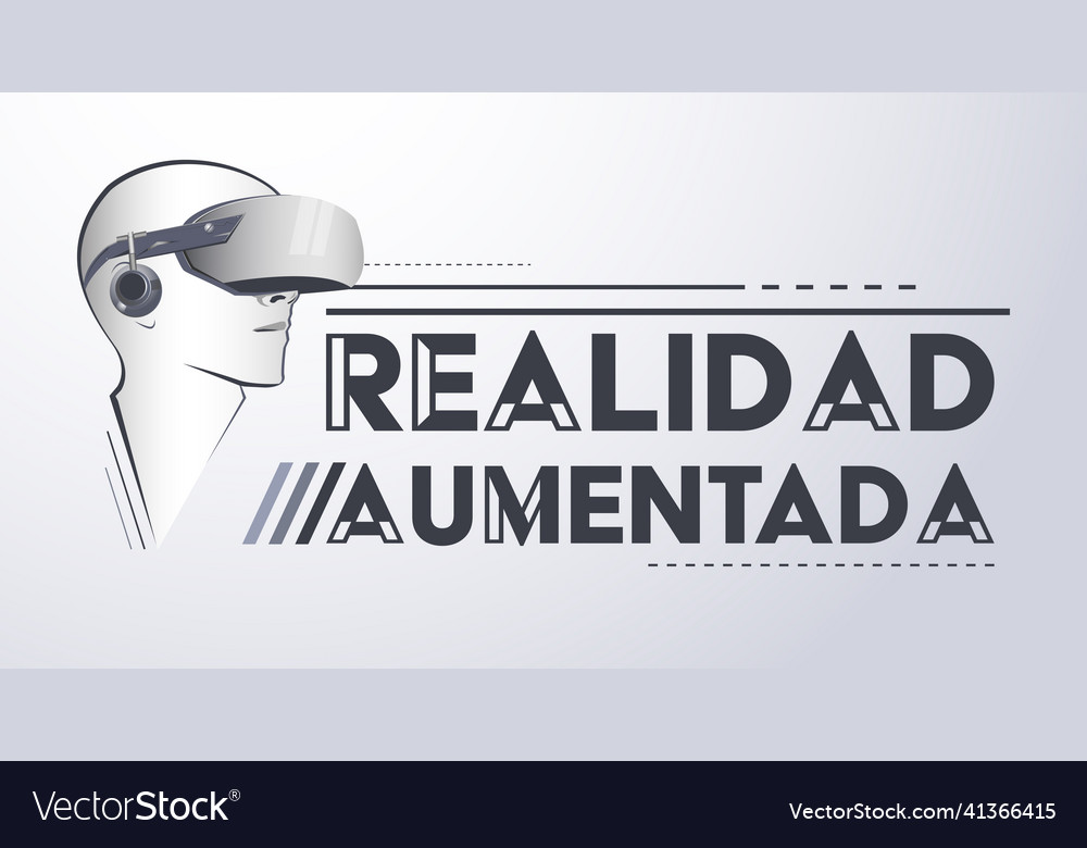 Realidad aumentada augmented reality spanish text