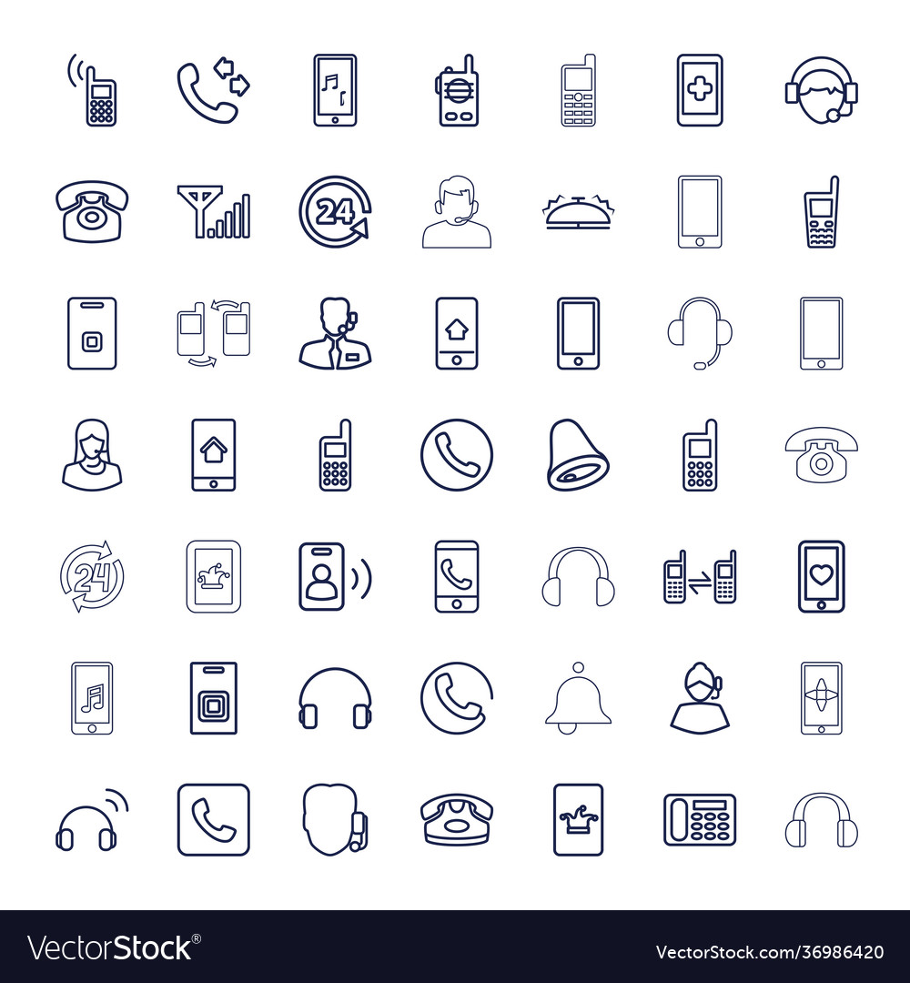 49 call icons