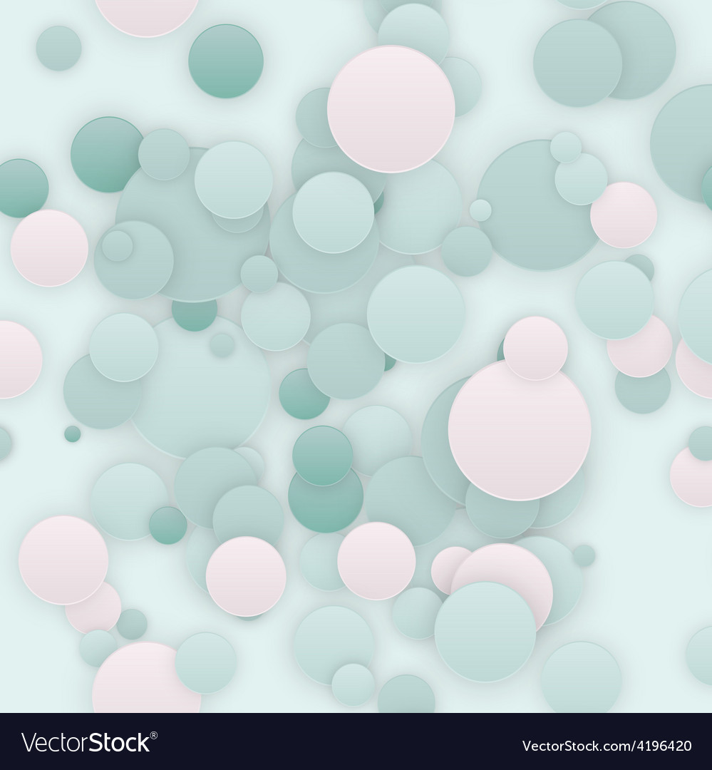 Abstract seamless circles background Royalty Free Vector