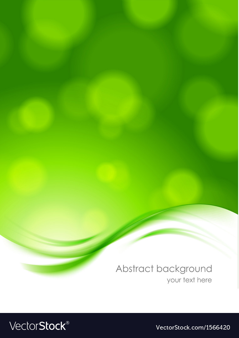 Dynamic Abstract Green Background
