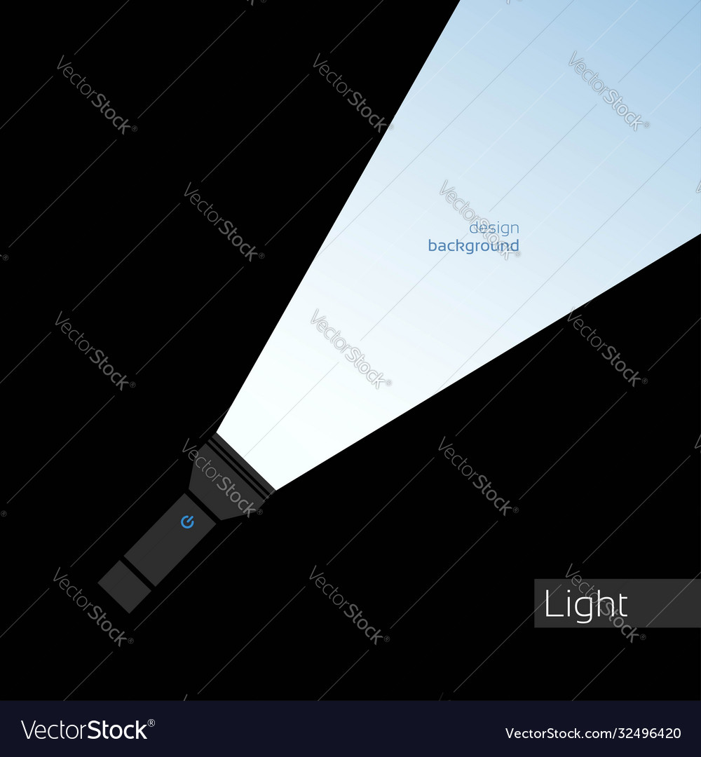 Flashlight design background