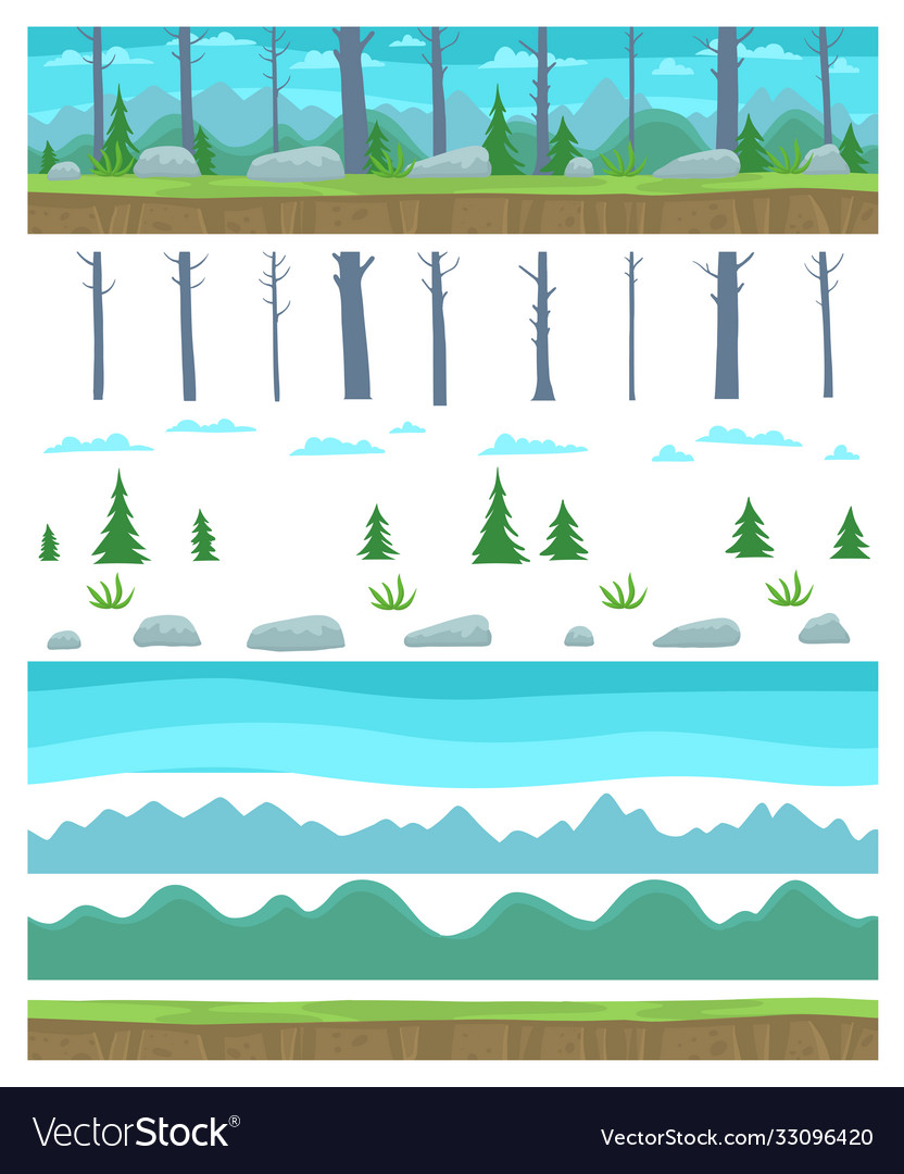 Forest Landscape Game Background
