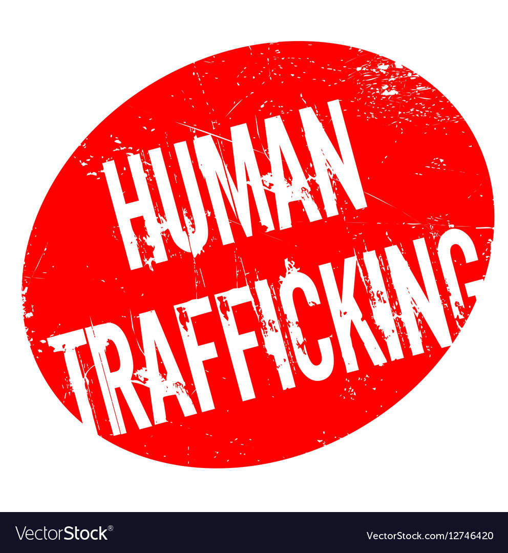 Human trafficking rubber stamp