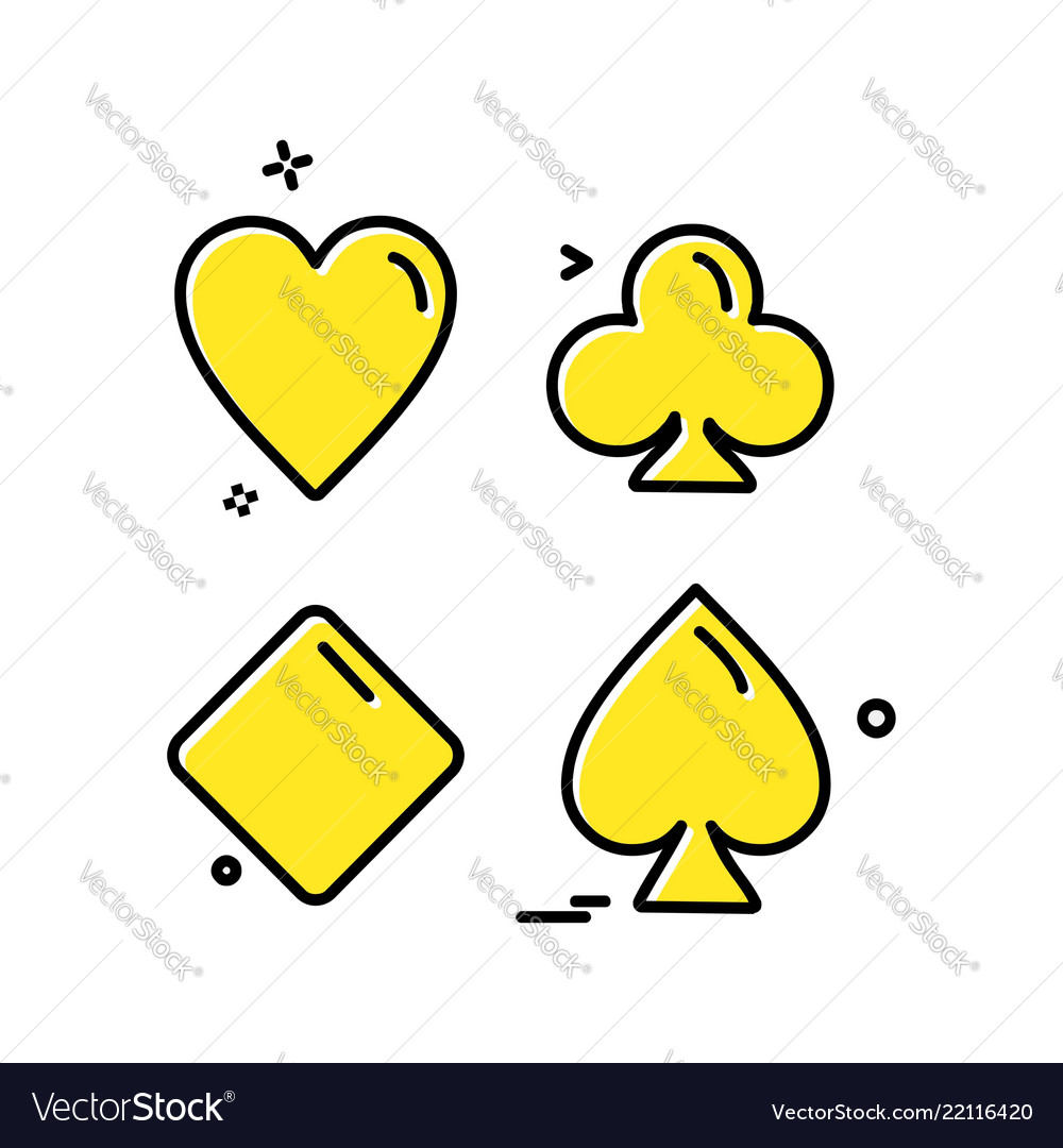 Poker icon design