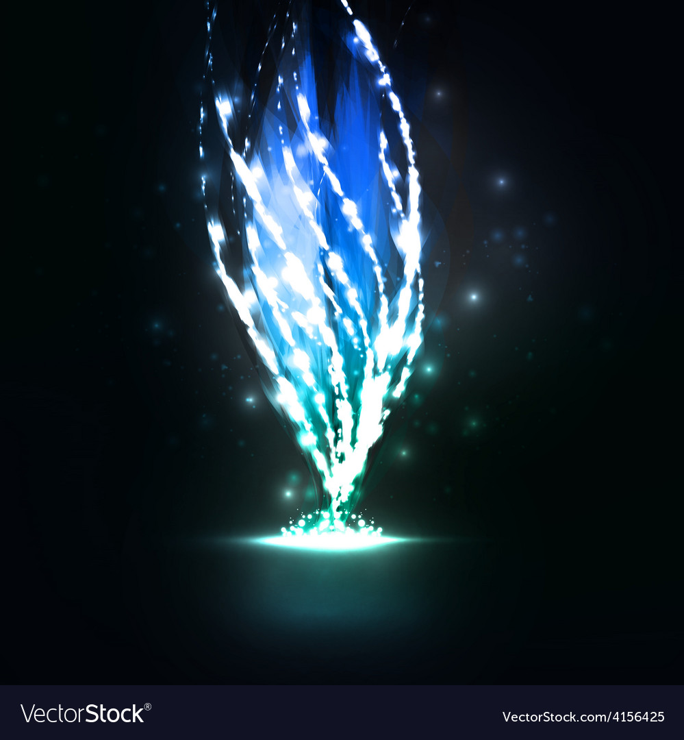 Abstract creative dynamic element