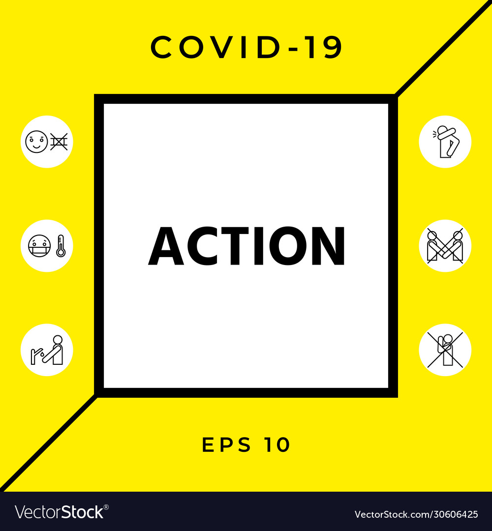 Action button symbol graphic elements