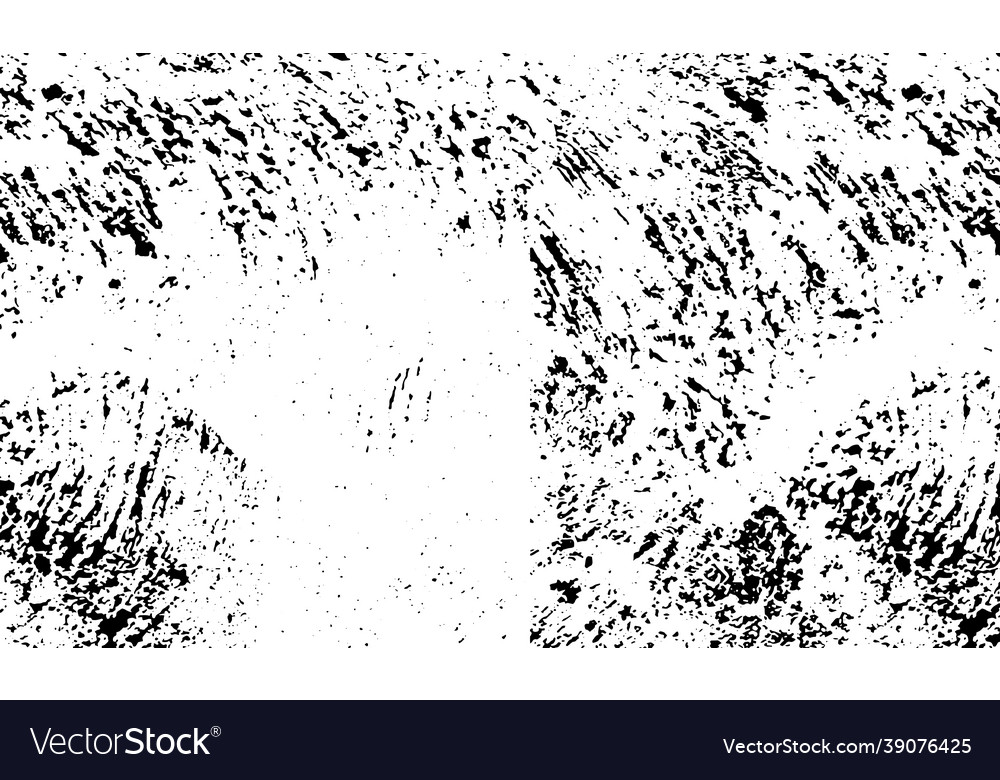Grunge textures set distressed effect