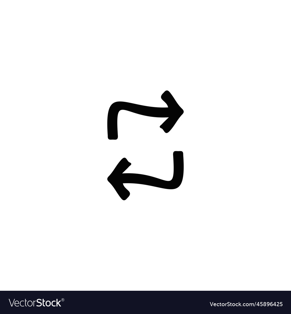 Refresh button reload sign repost icon simple