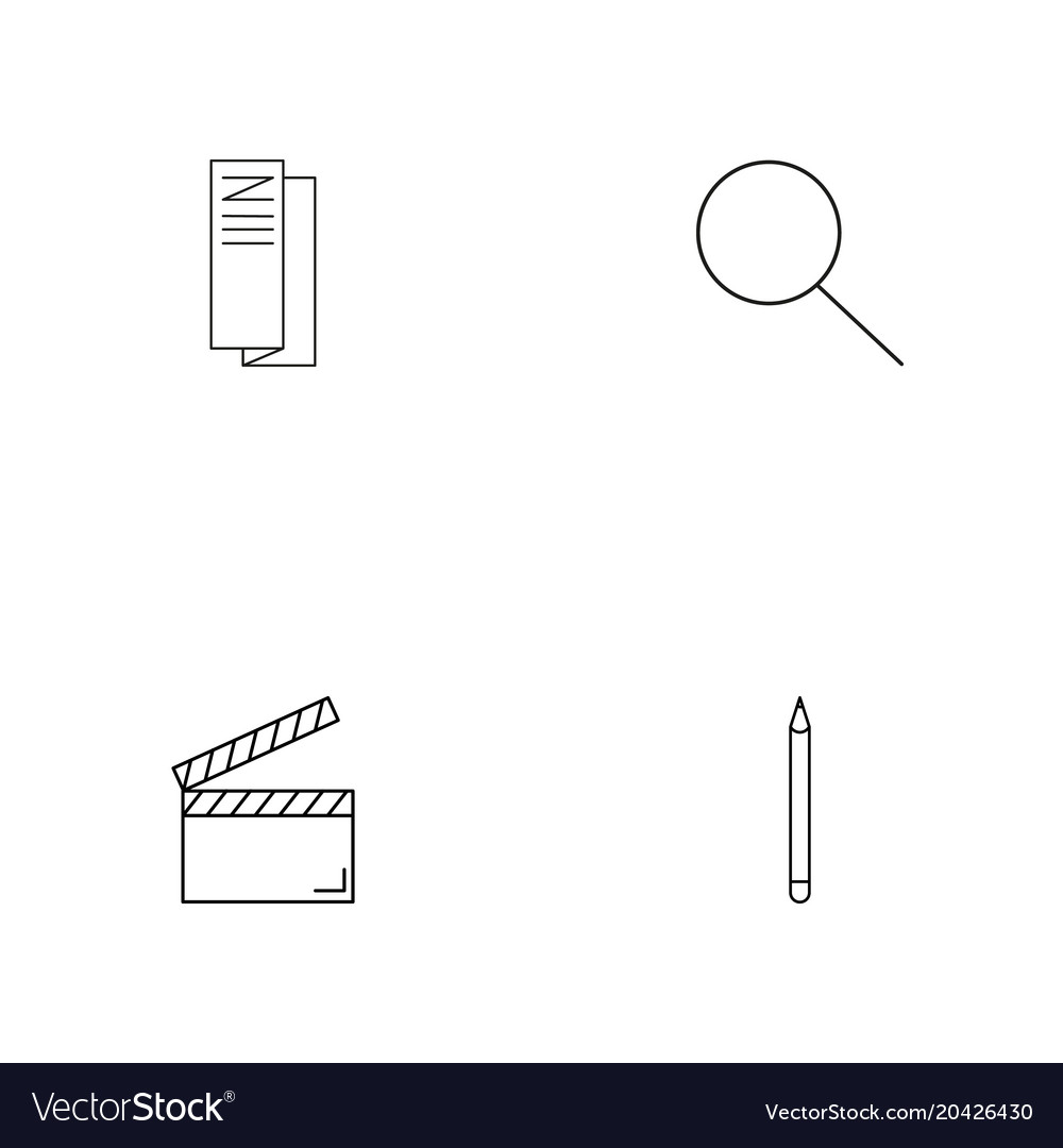 Creative process and design simple linear icon