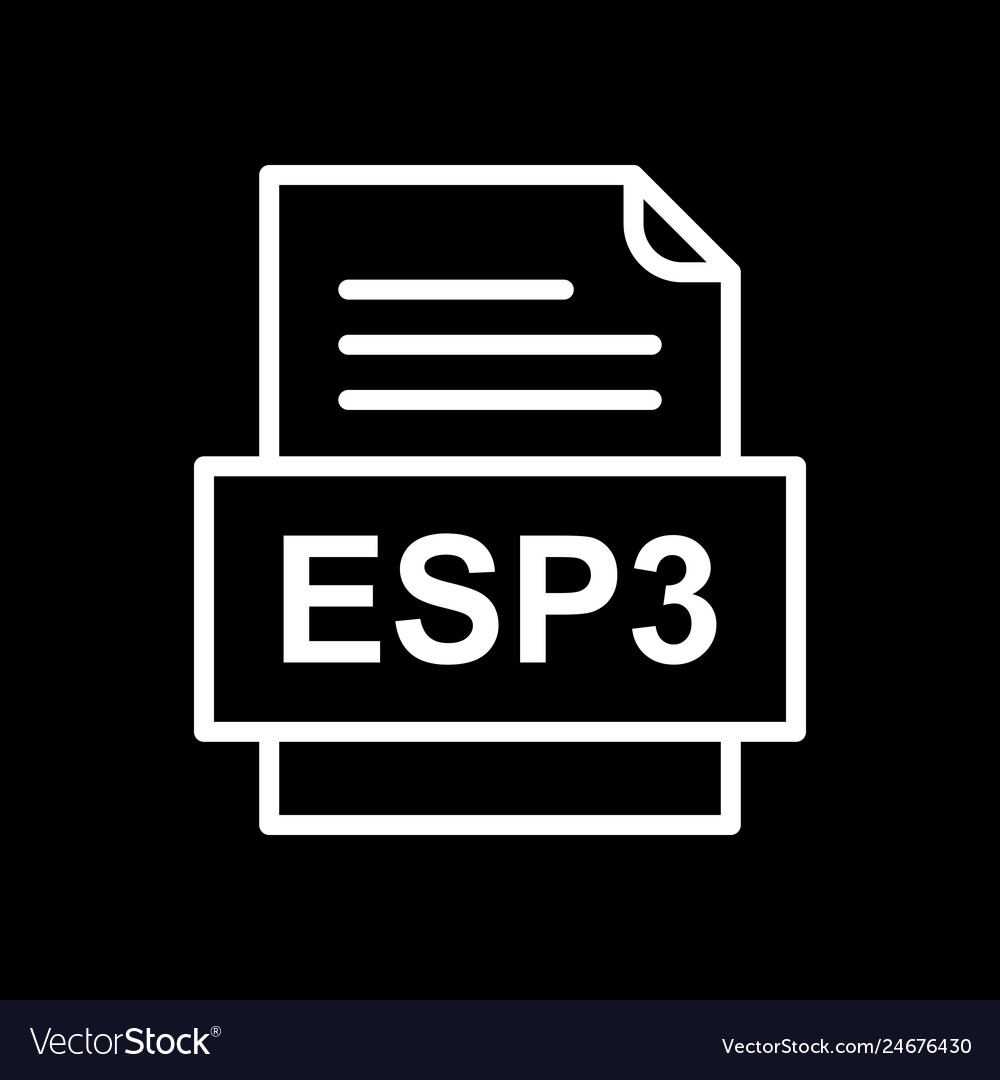Esp3 file document icon