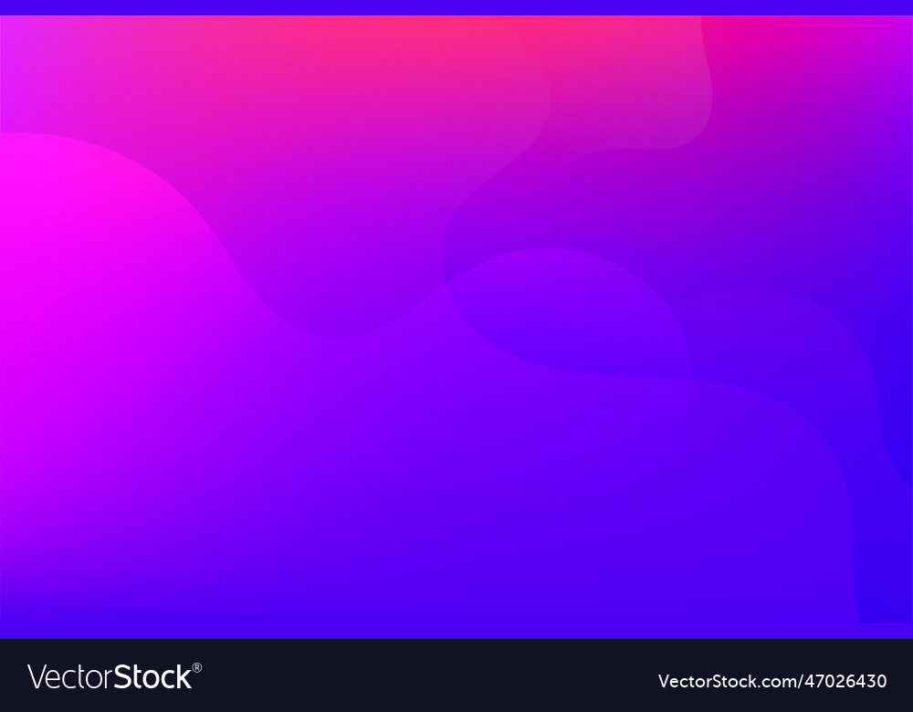 Minimalistic blur gradient banner for web or app