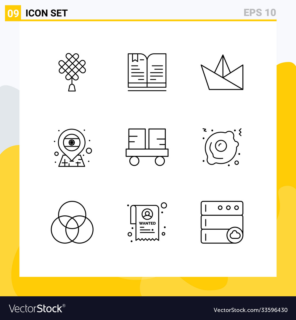 User interface pack 9 basic outlines