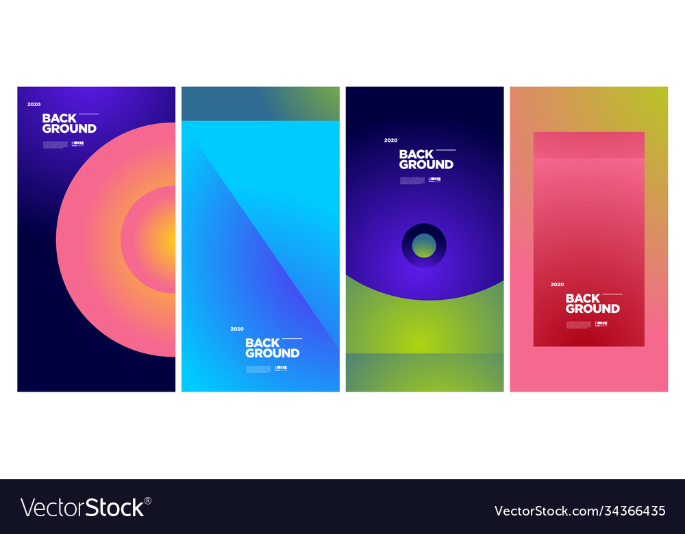 Abstract colorful geometric background for banner