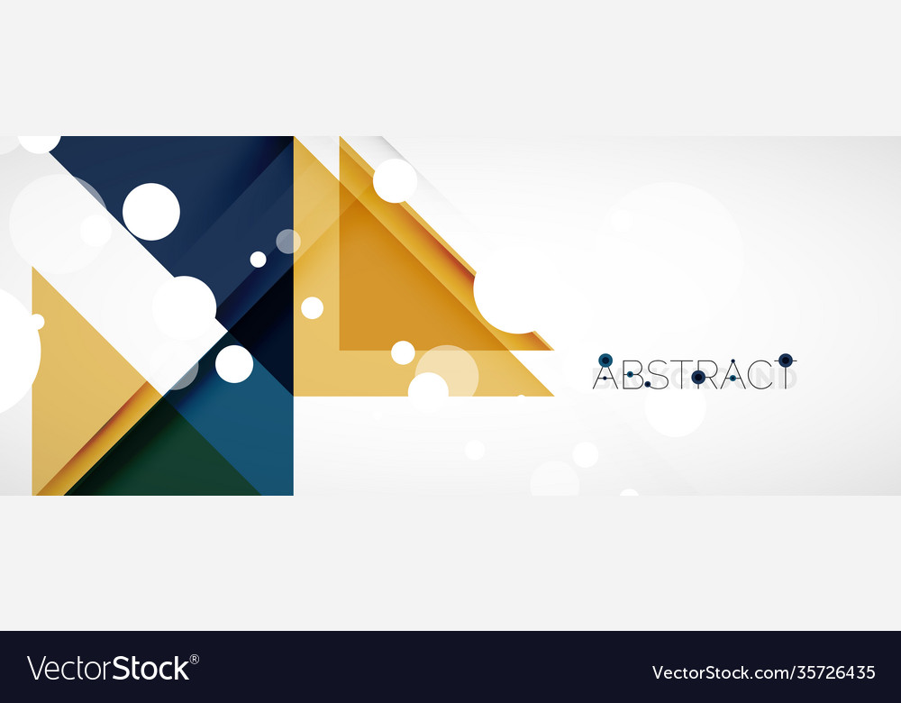 Geometric abstract background techno color