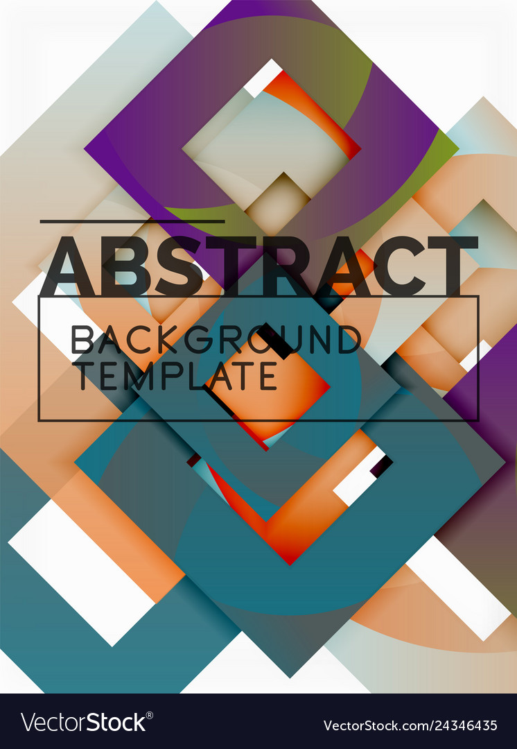 Geometric minimal abstract background