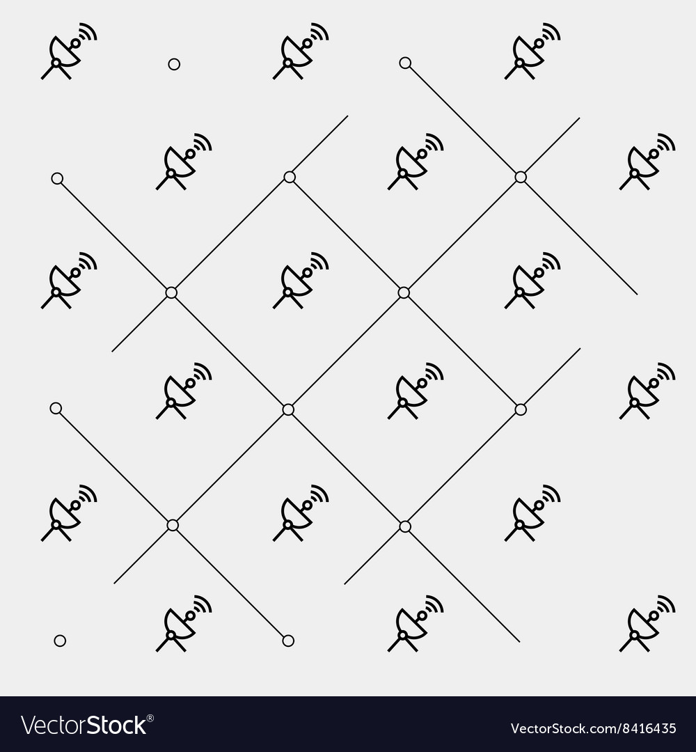 Geometrisch einfache minimale Muster Raum Objekte