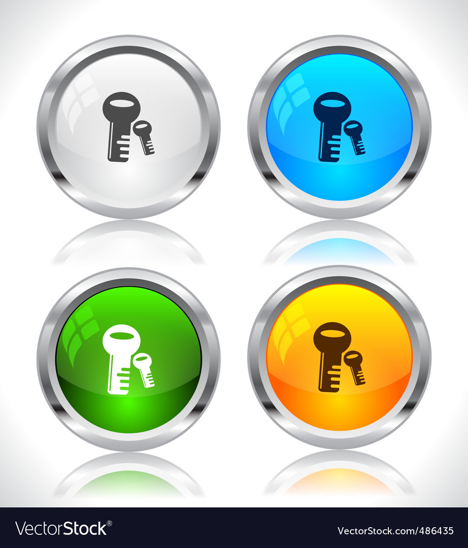 Metal Web Buttons - Icon Set