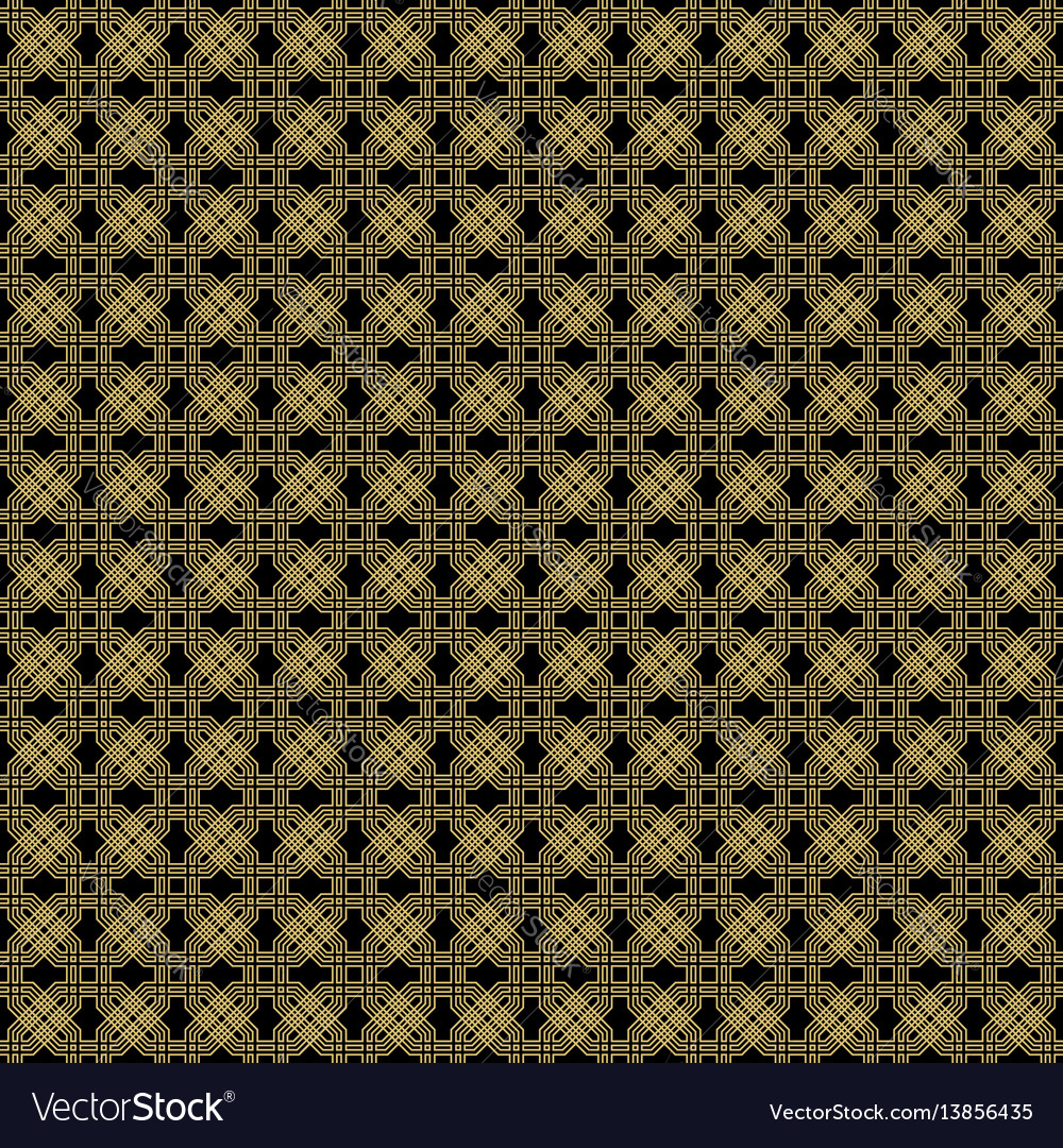 Seamless abstract pattern with octagons