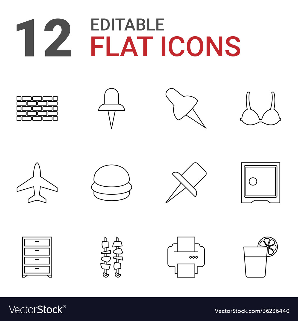 12 solid icons