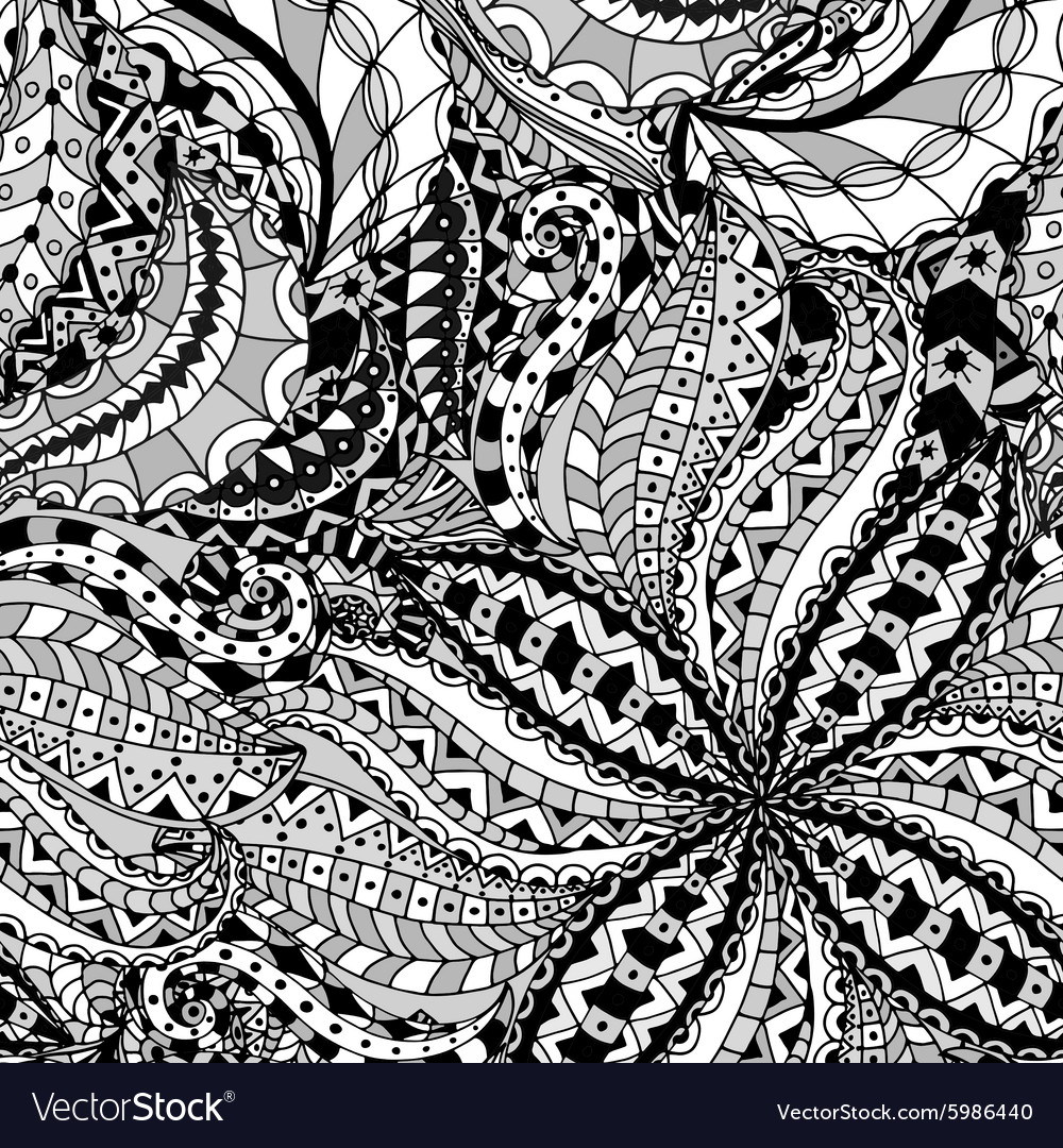 Abstract seamless pattern with stripes Royalty Free Vector