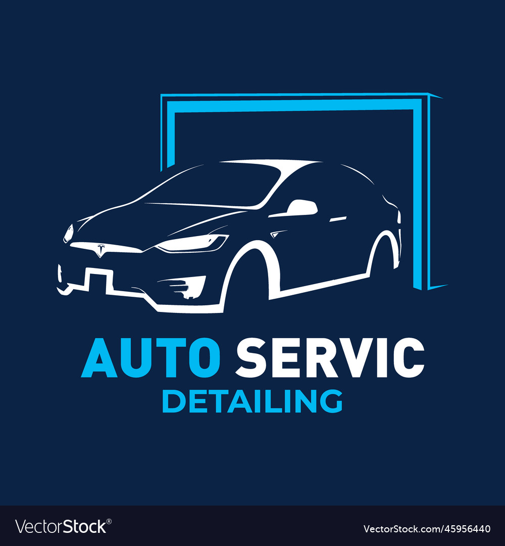 Logo for detailing car and tuning