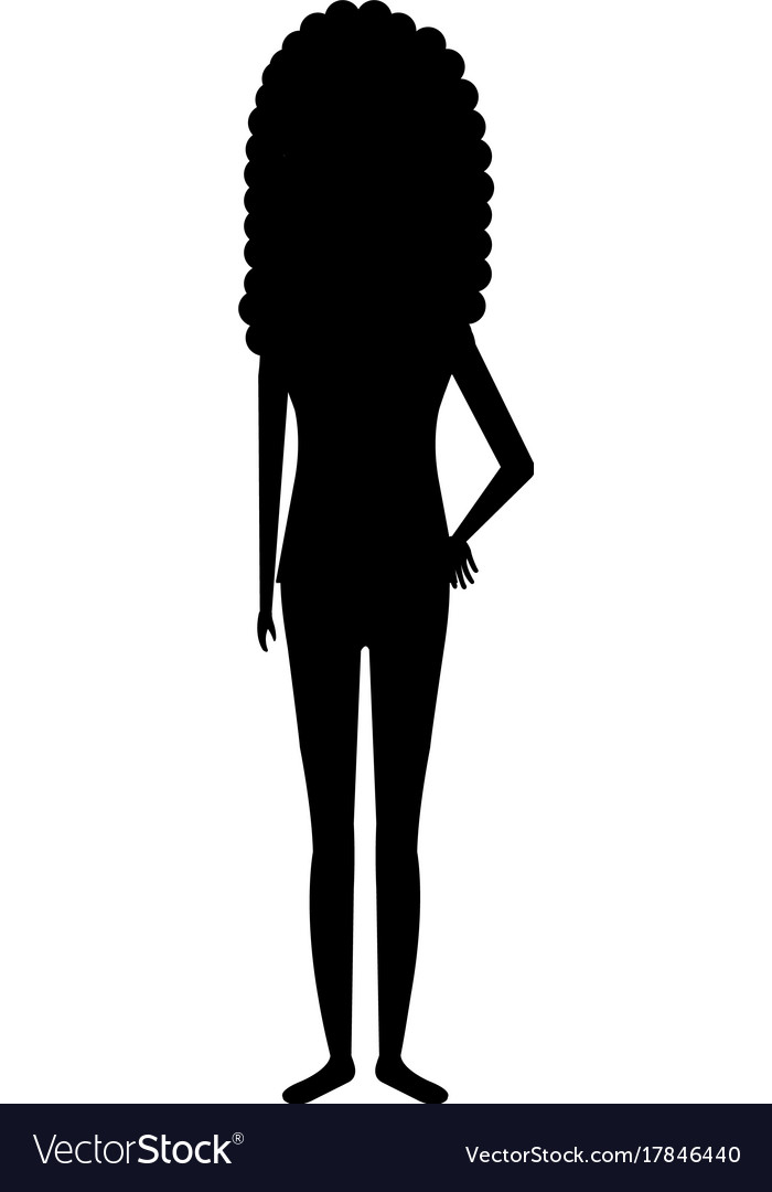 Frau silhouette avatar