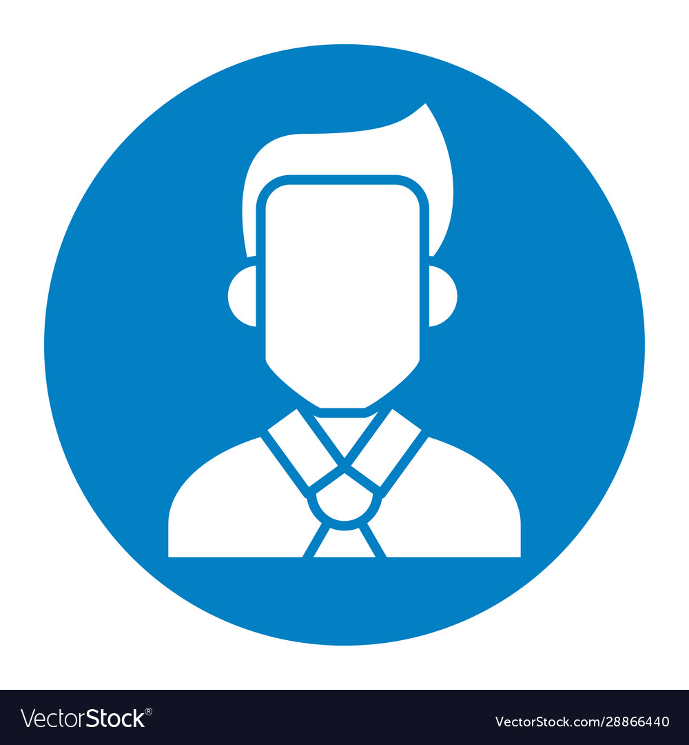 Young businessman avatar character icon