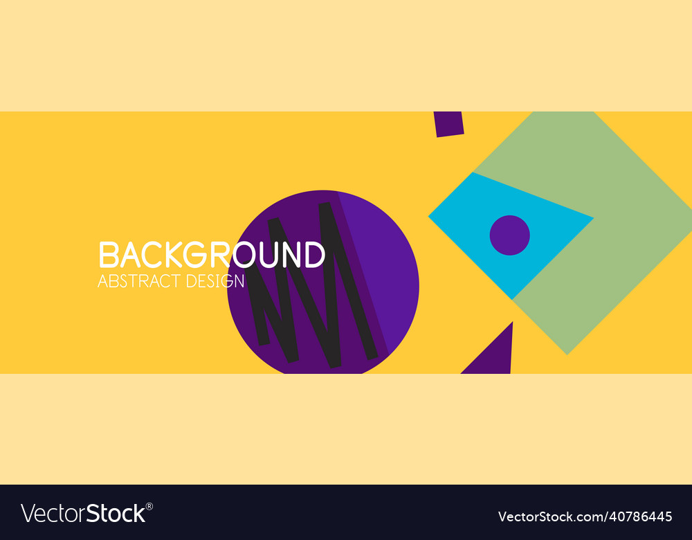 Abstract background blocks lines triangles vector image Abstract background blocks lines triangles