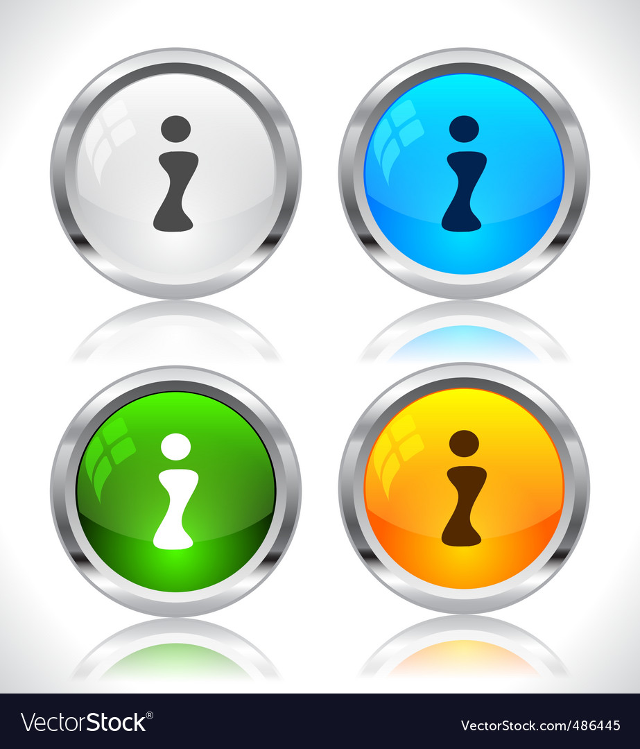 Metal web buttons