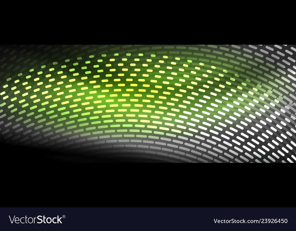 Digital flowing wave particles abstract background Vector Image Digital flowing wave particles abstract background