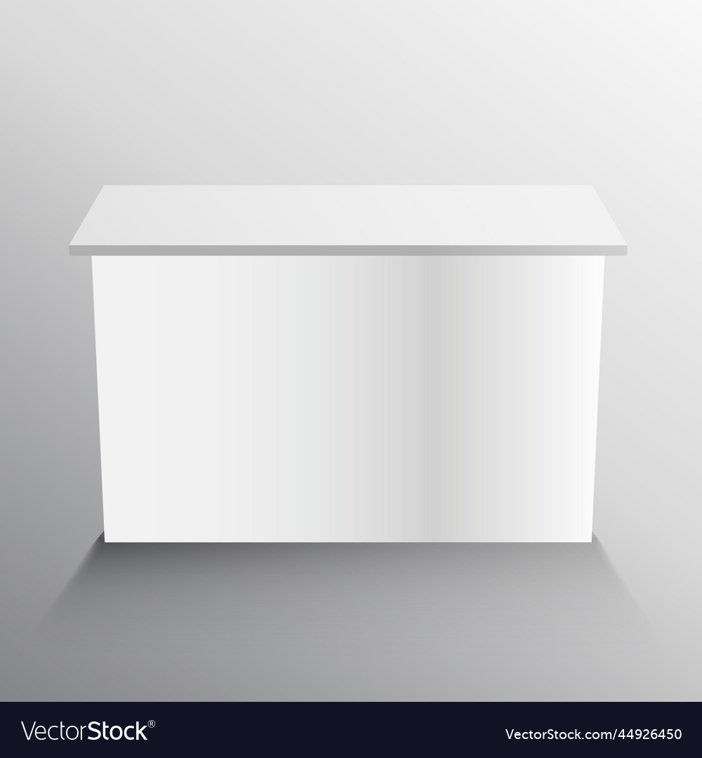 Display table mockup design