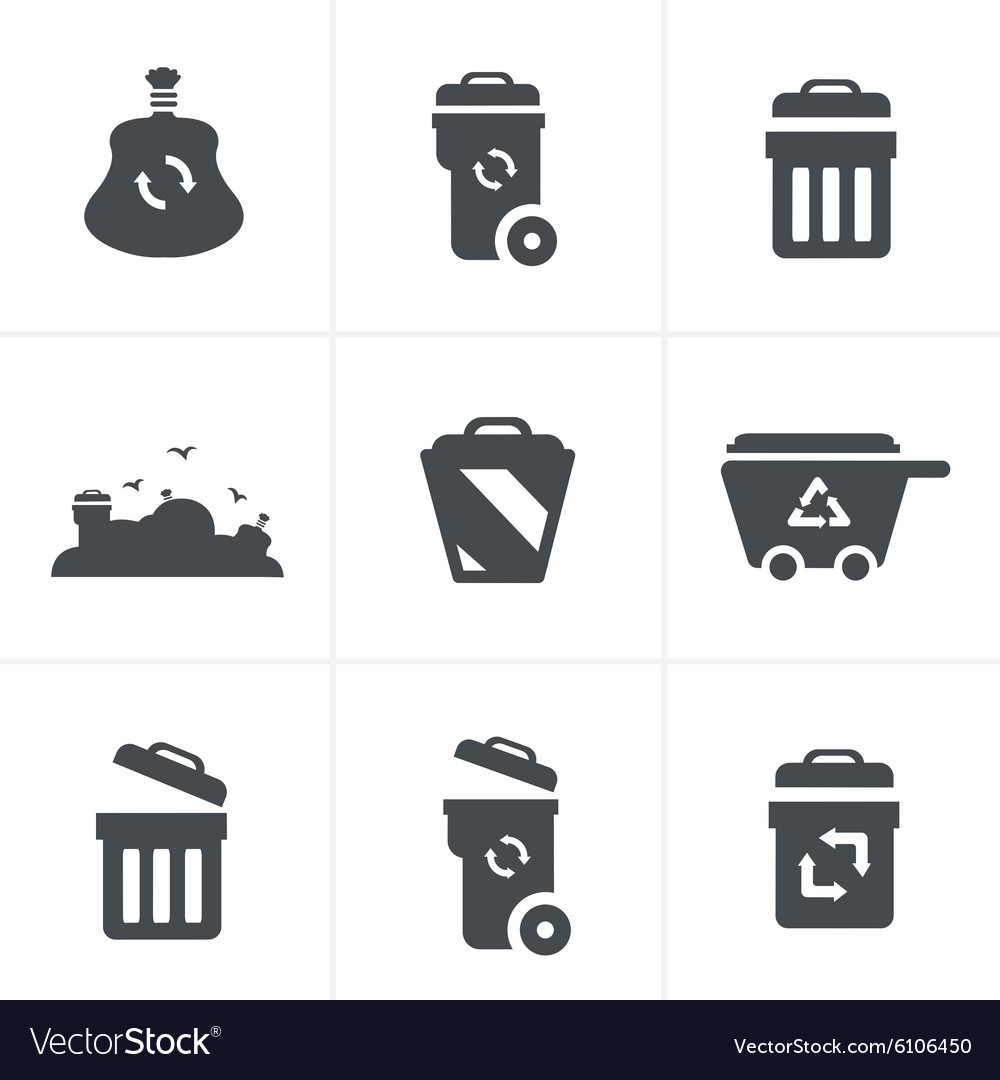 Garbage icons