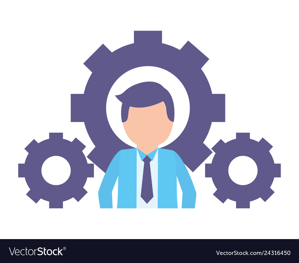 Man standing character