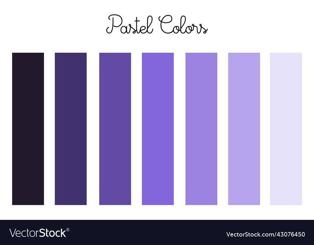 Pastel color selection background design paint Vector Image