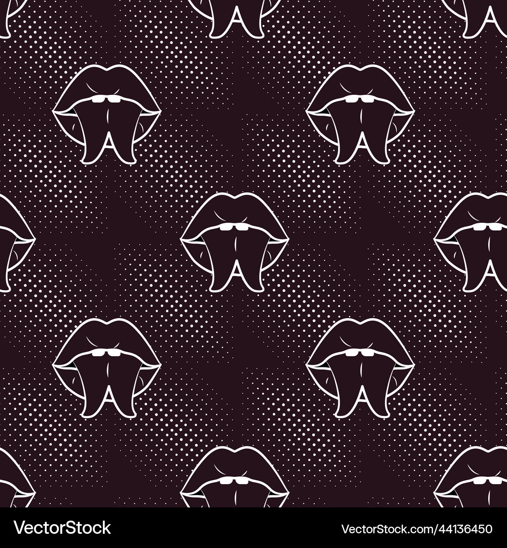 Pop art style comic seamless pattern composition Vector Image
