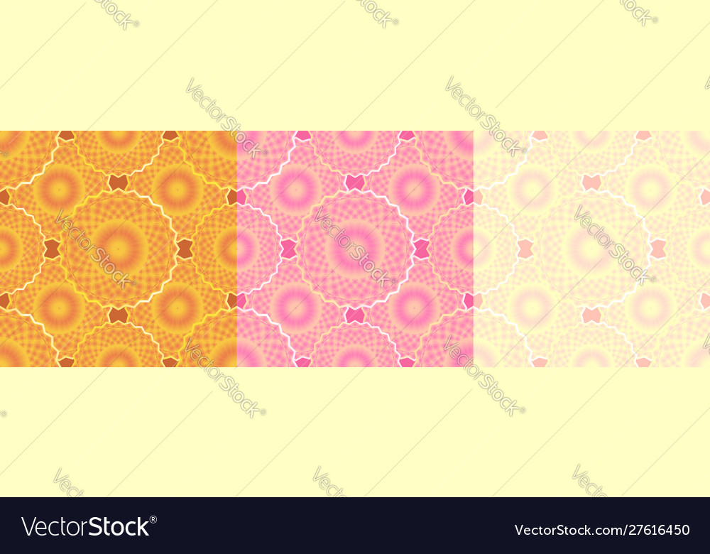 Seamless pattern abstract circular shapes