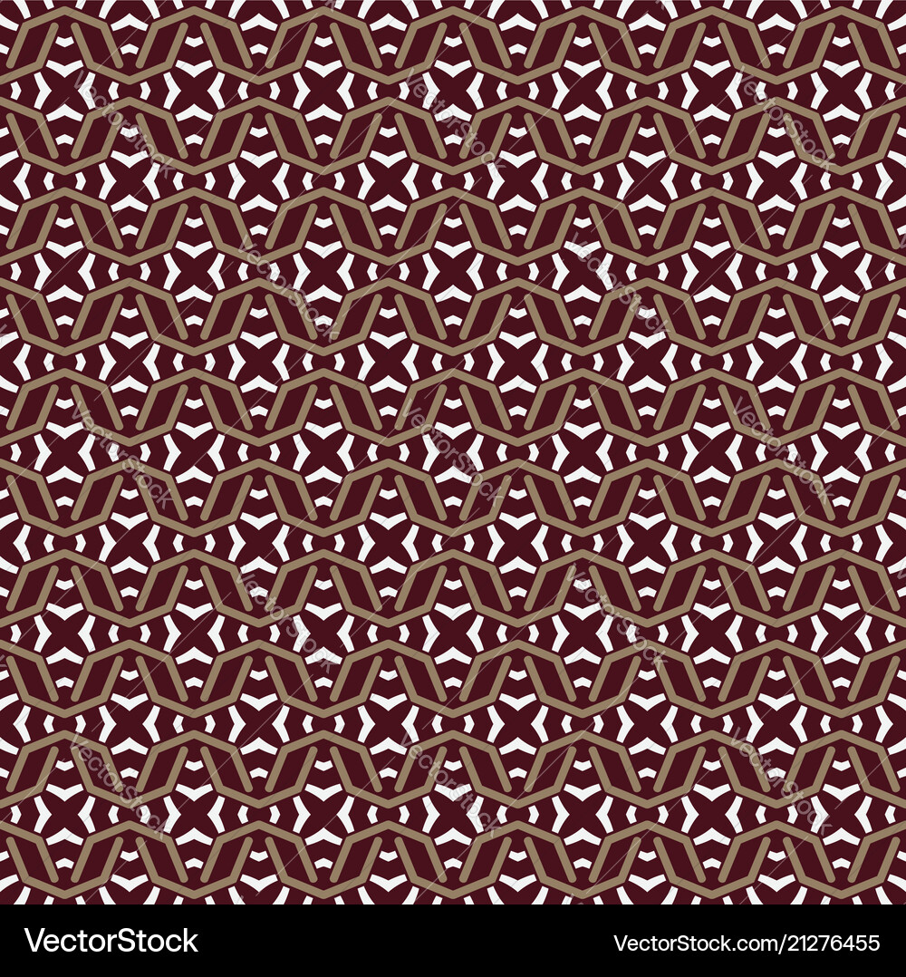 Abstract seamless ornament pattern Royalty Free Vector Image