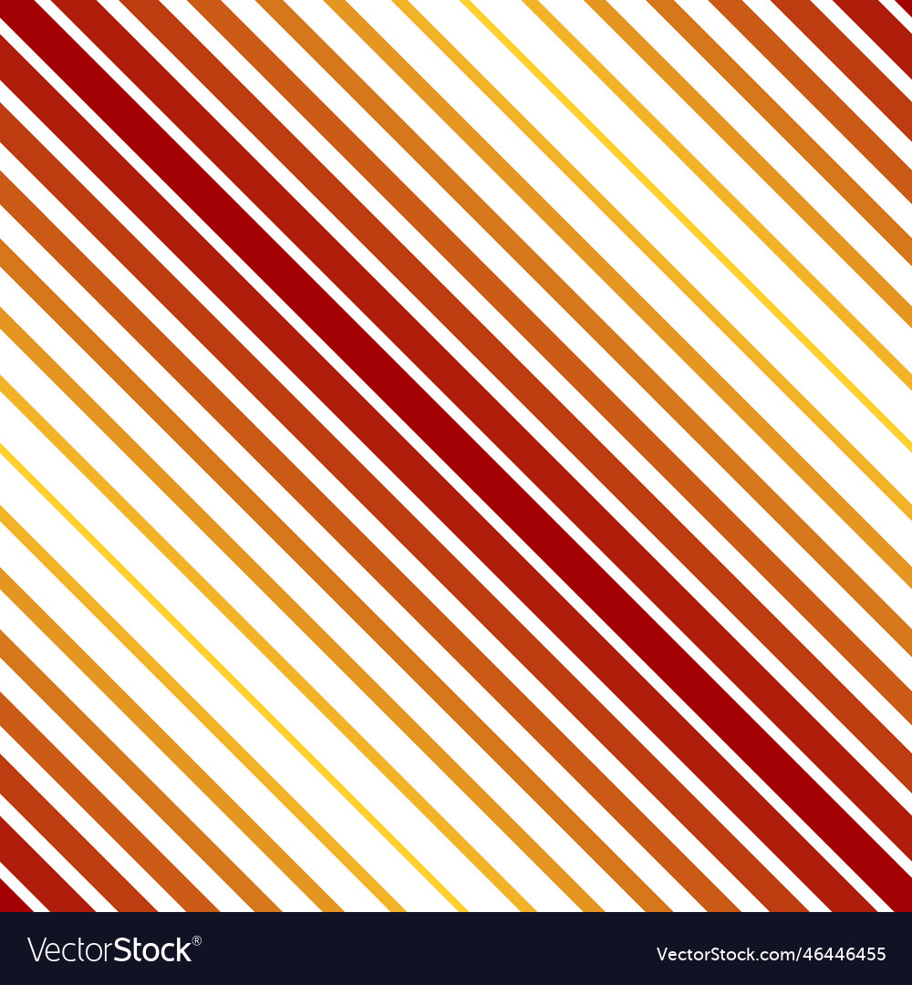 Diagonal lines in red and yellow colors pattern vector image Diagonal lines in red and yellow colors pattern