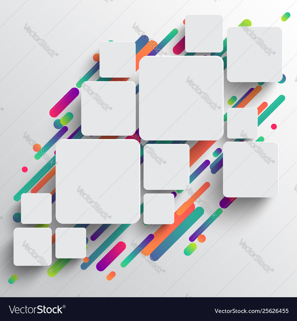 Dynamic and colorful template for advertising vector image Dynamic and colorful template for advertising