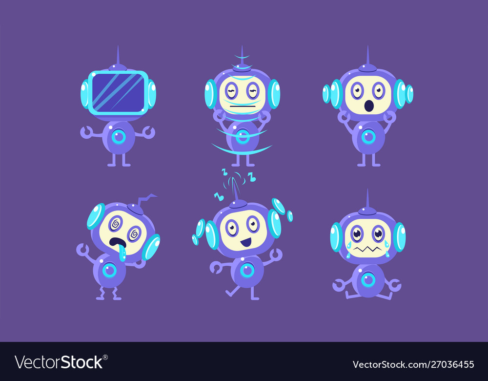 Funny Robot Character Collection