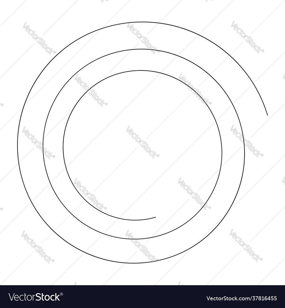 Spiralling swirl twirl whirl design element
