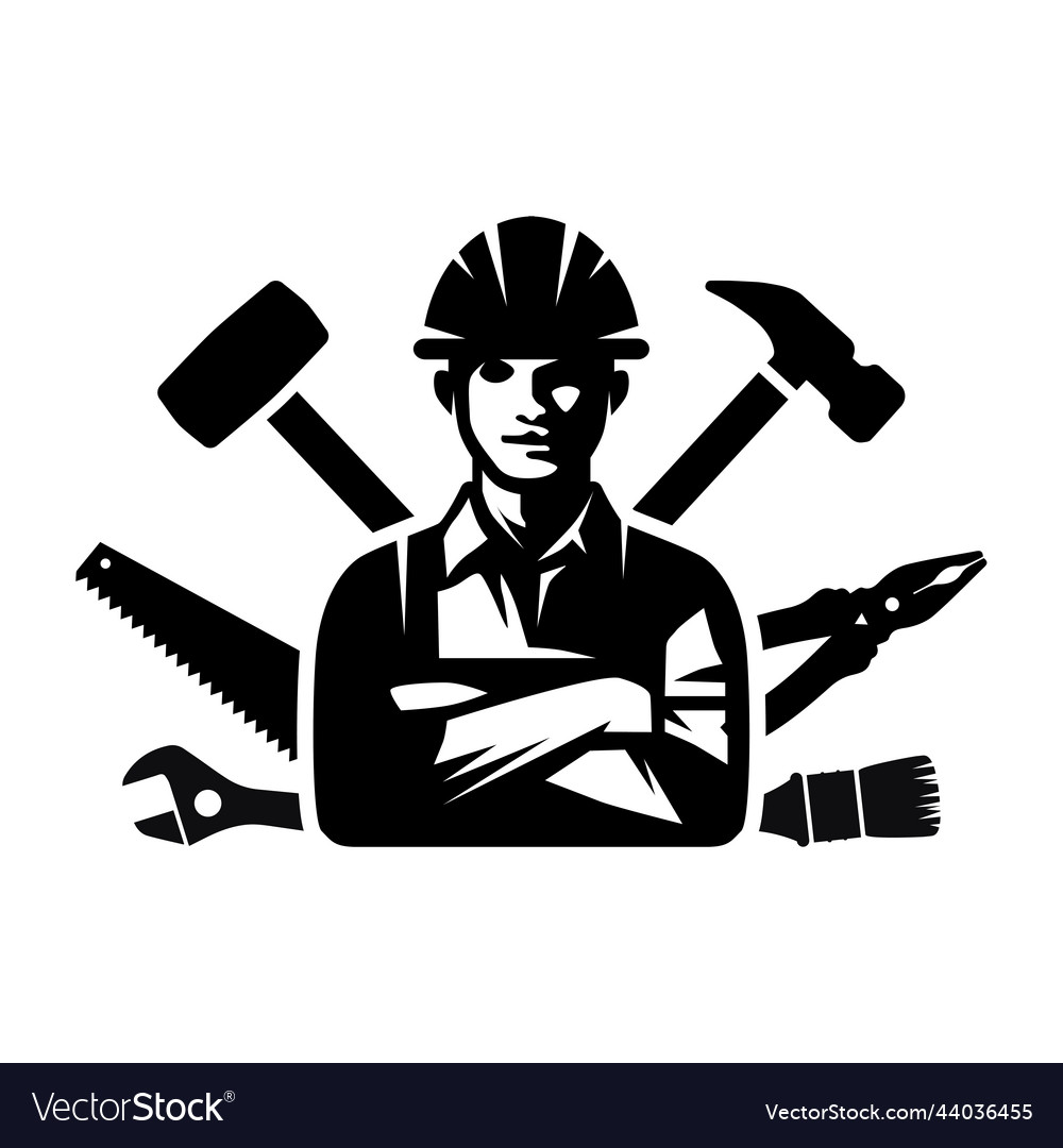 worker-icon-jack-of-all-trades-royalty-free-vector-image