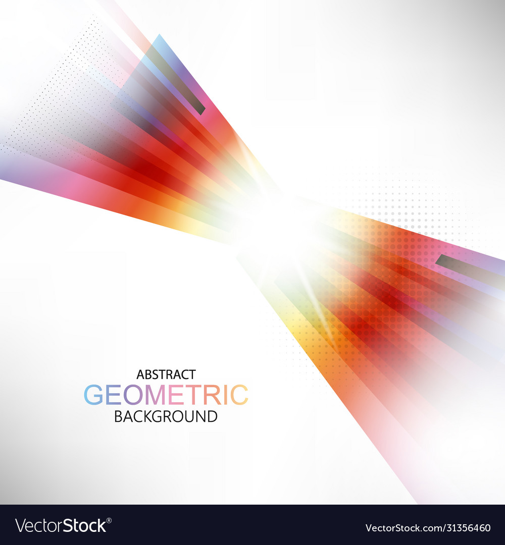 Abstract background with geometric elements Vector Image