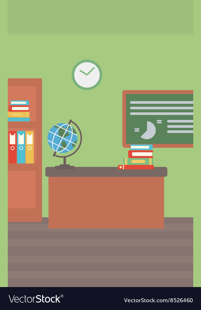 Background of classroom