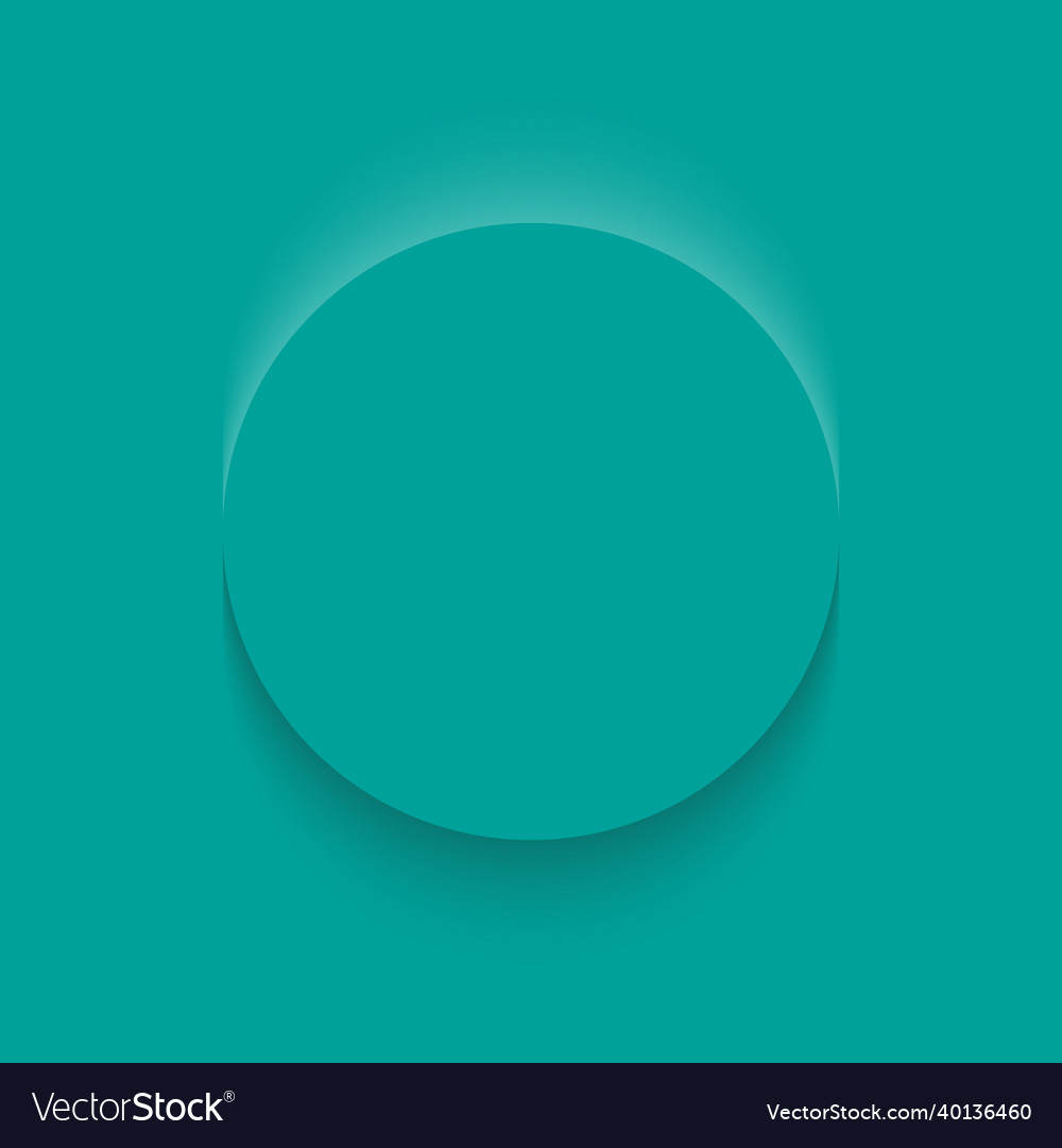 Menthol frame design abstract 3d circle backdrop