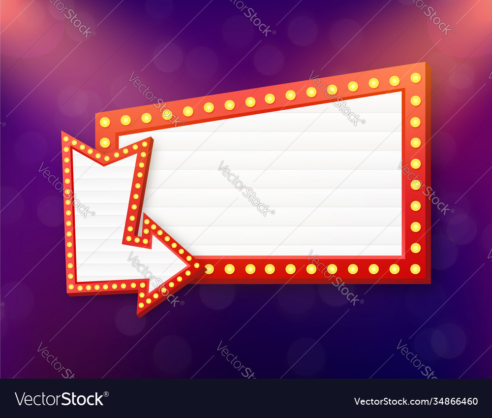 Retro Lightbox Billboard